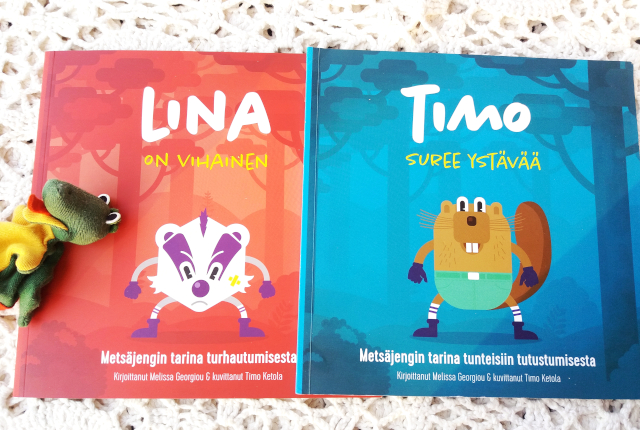 Lina on vihainen; Timo suree ystävää